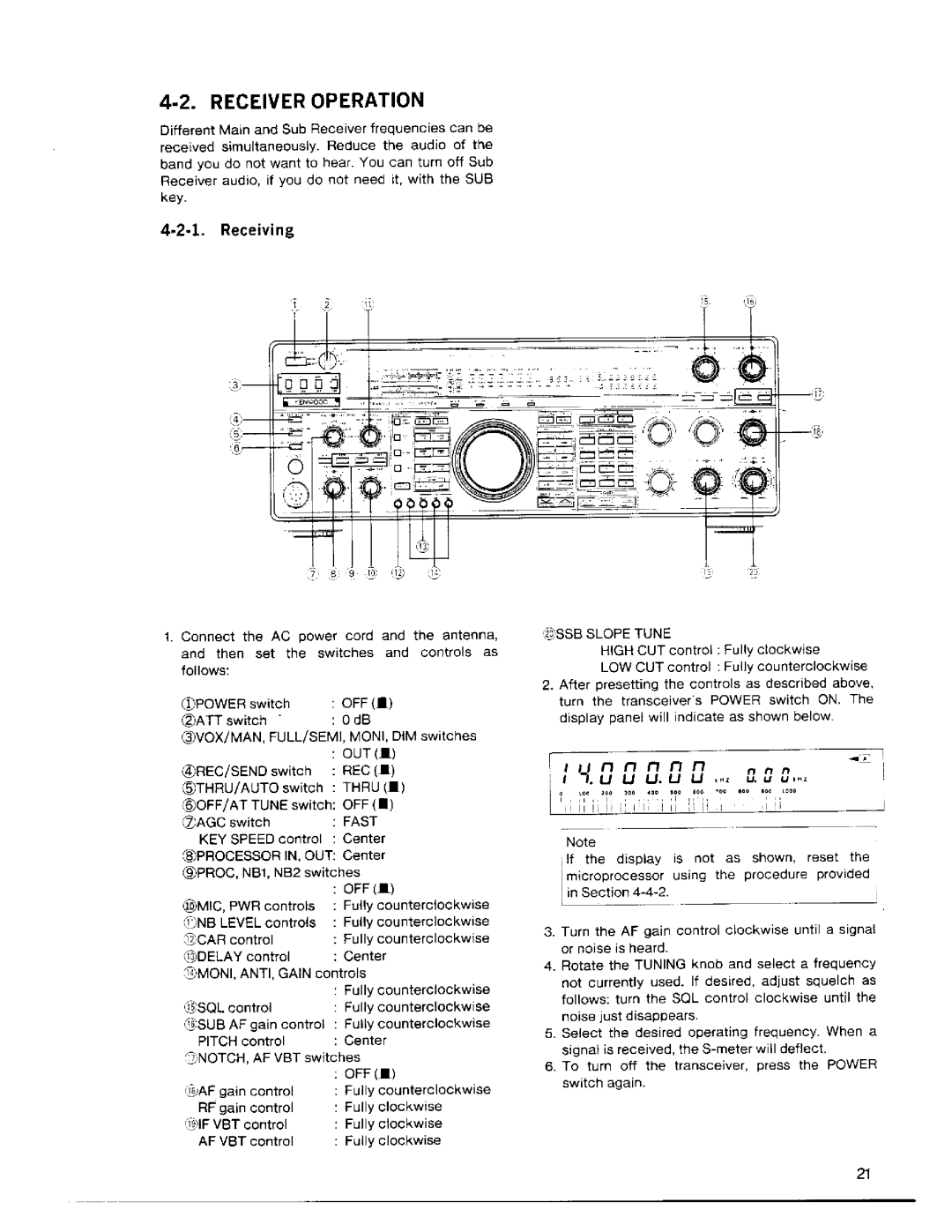 Kenwood TS-950SDX manual 