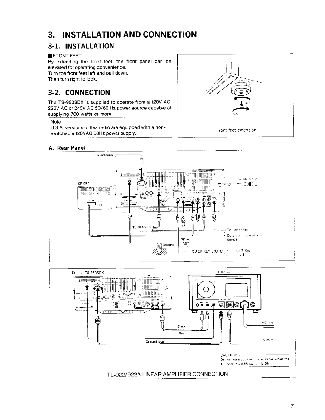 Kenwood TS-950SDX manual 