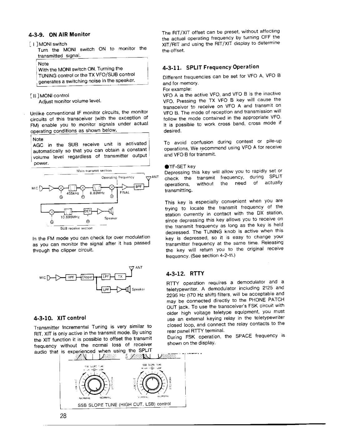 Kenwood TS-950SDX manual 