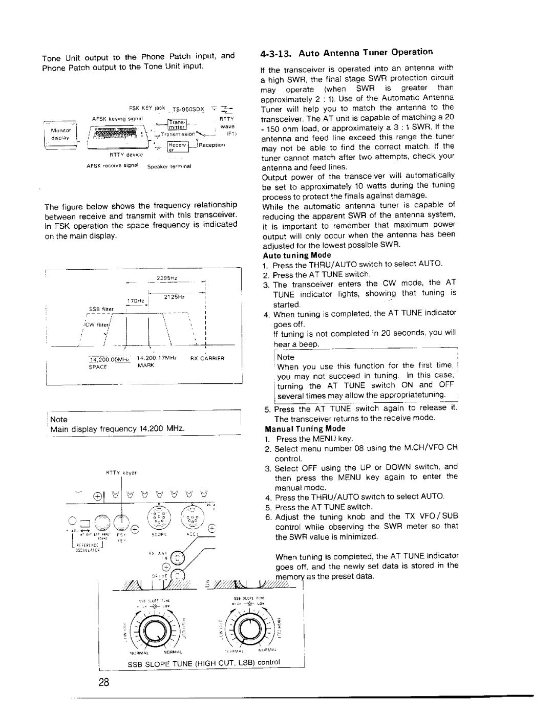 Kenwood TS-950SDX manual 