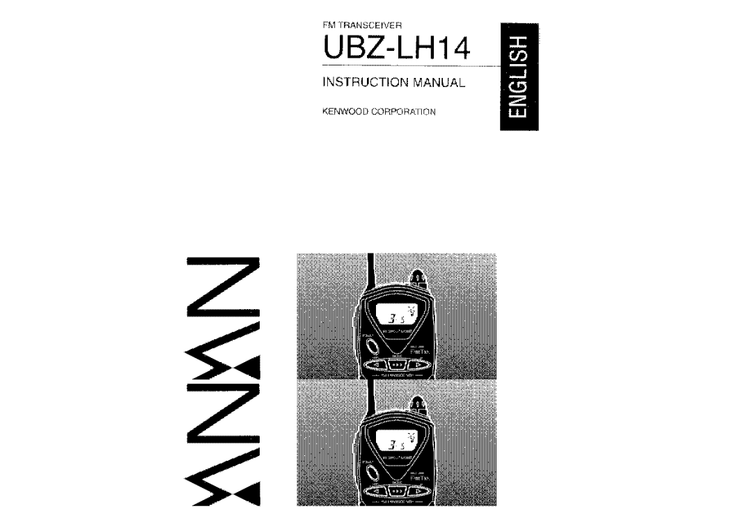 Kenwood UBZ-LH14 manual 