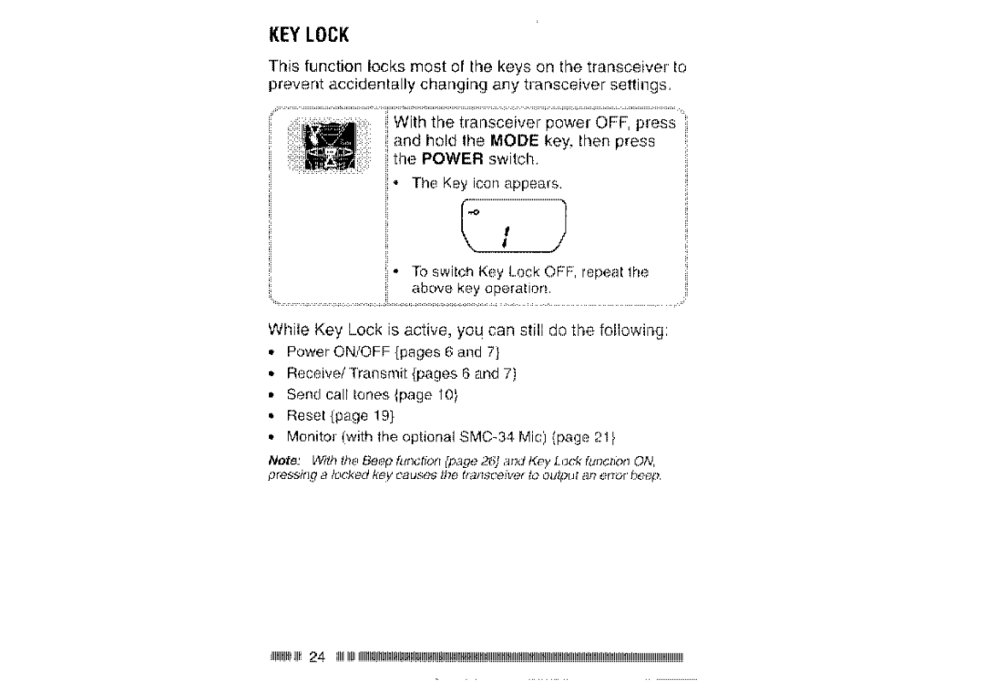 Kenwood UBZ-LH14 manual 