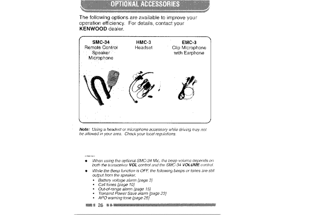 Kenwood UBZ-LH14 manual 