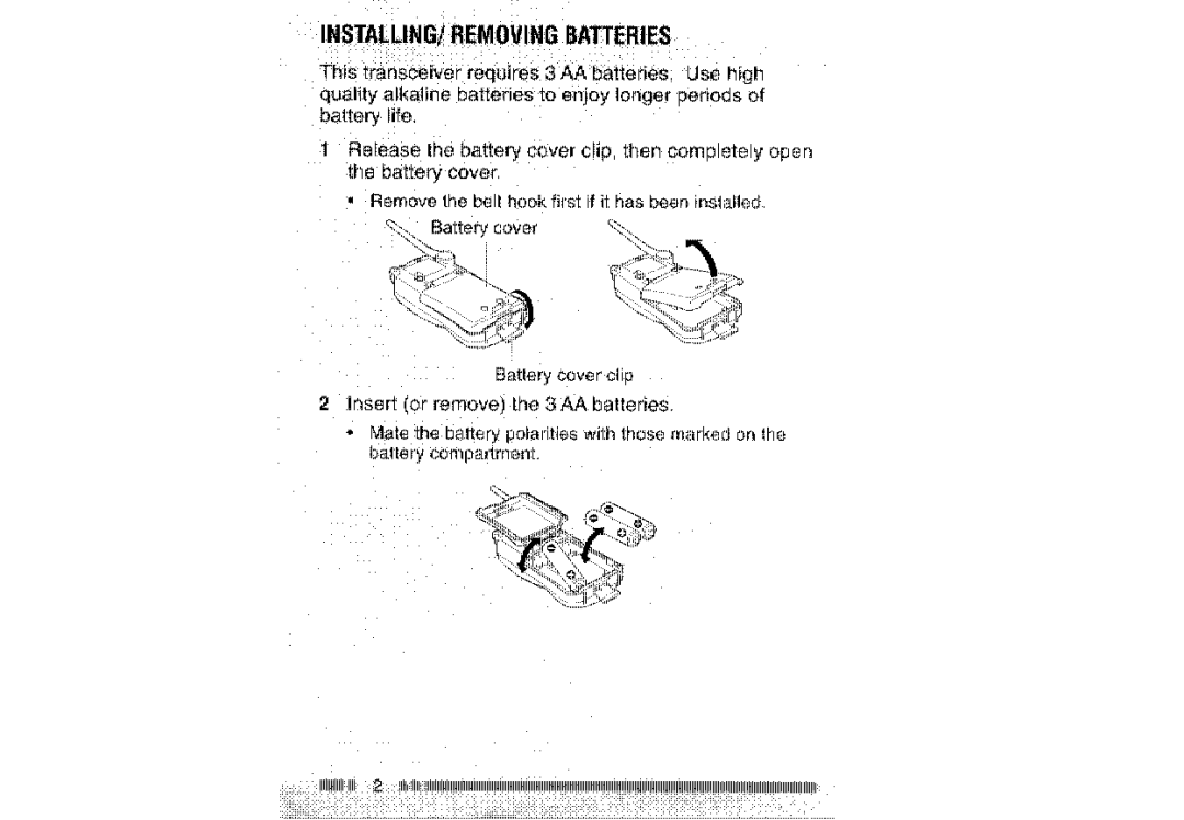 Kenwood UBZ-LH14 manual 