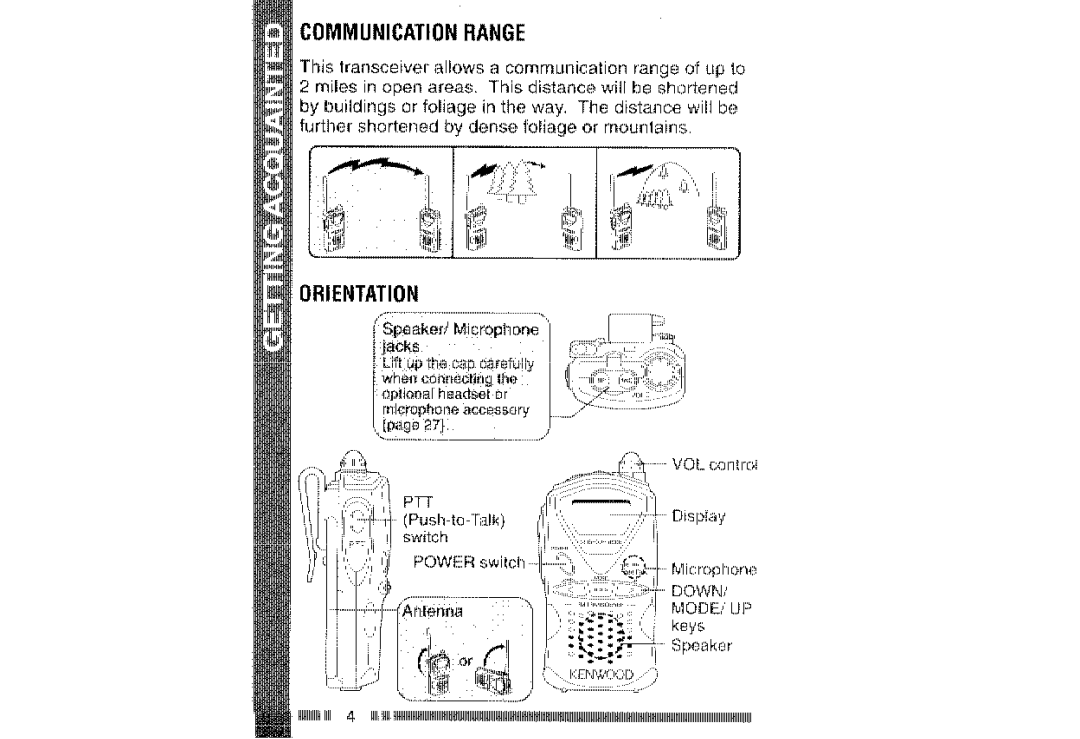 Kenwood UBZ-LH14 manual 