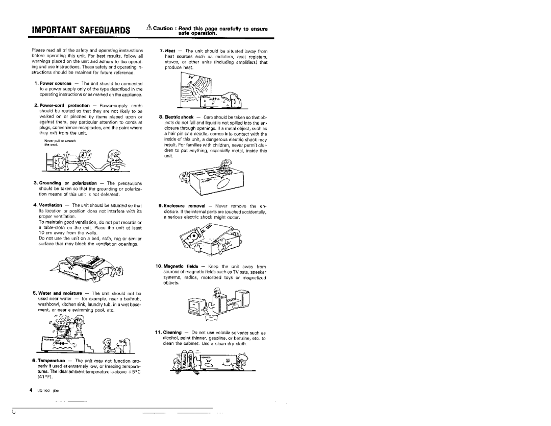 Kenwood UD-100 manual 