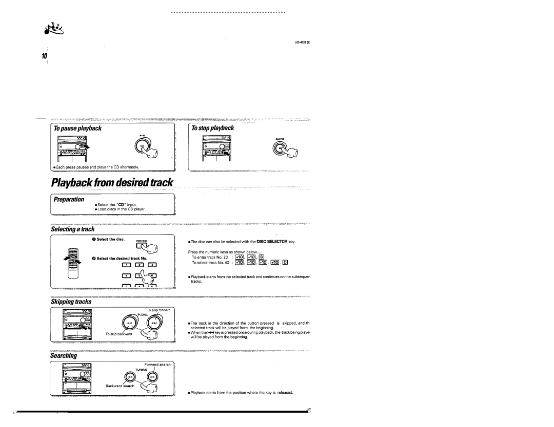 Kenwood UD-403 manual 