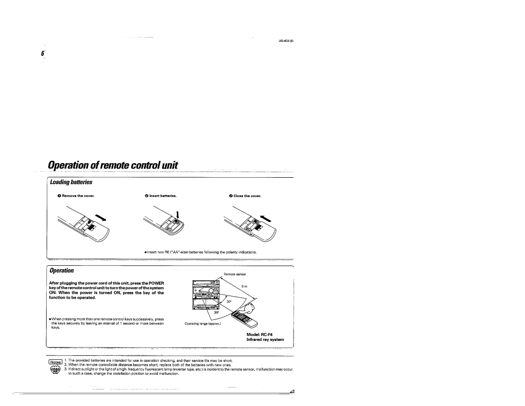 Kenwood UD-403 manual 