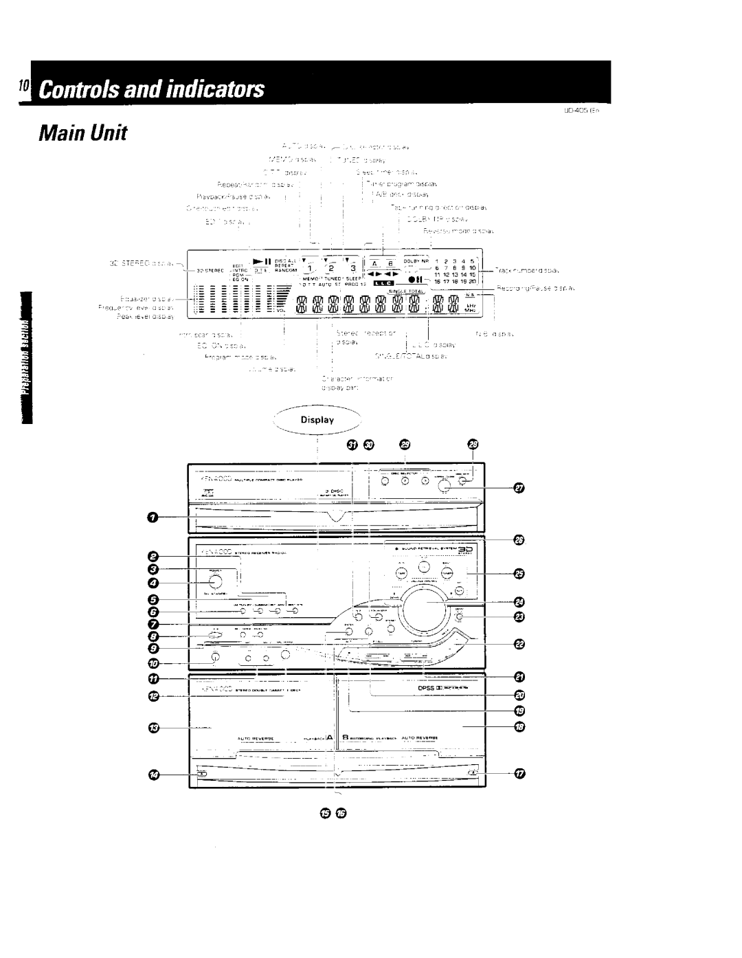 Kenwood UD-405 manual 