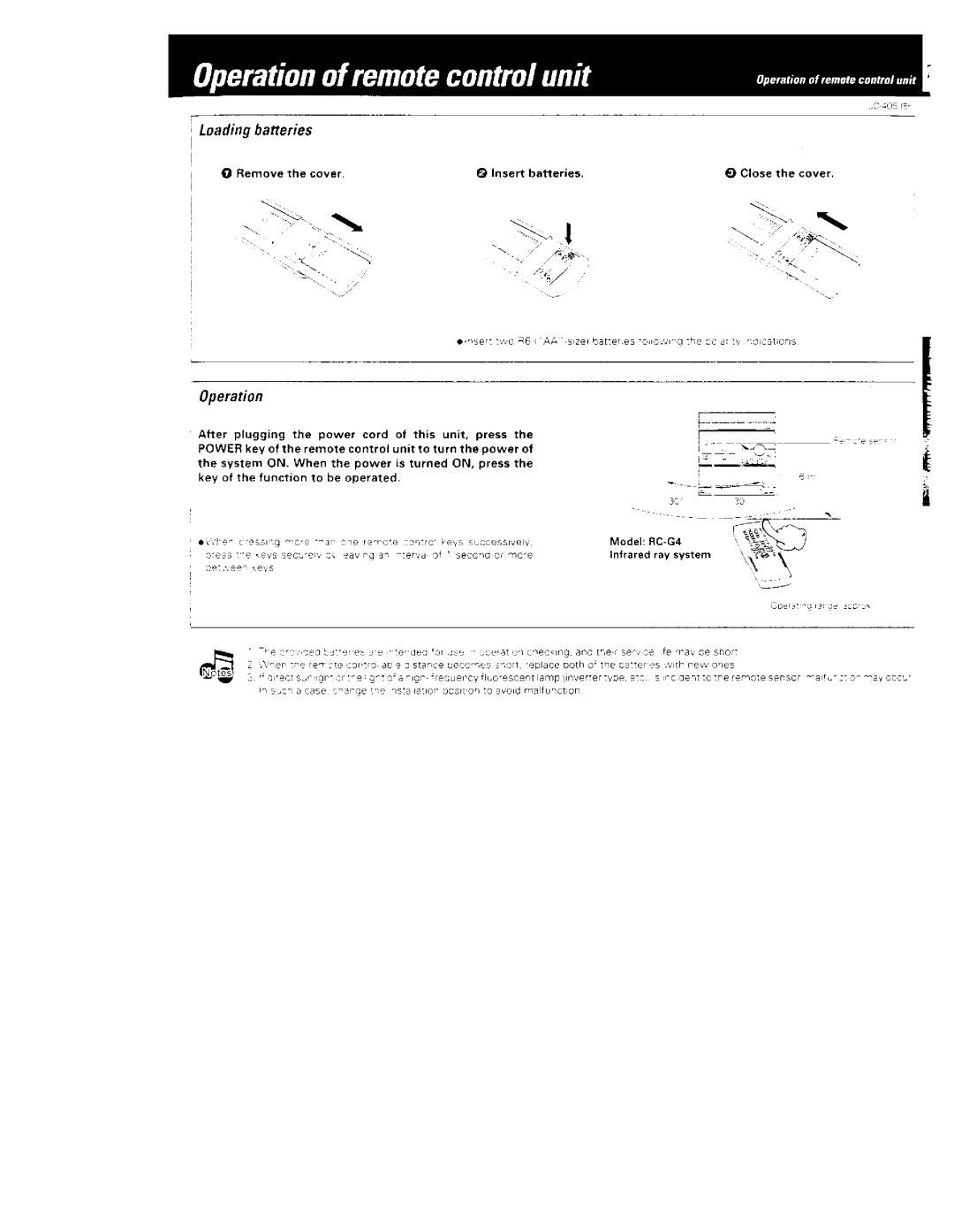 Kenwood UD-405 manual 