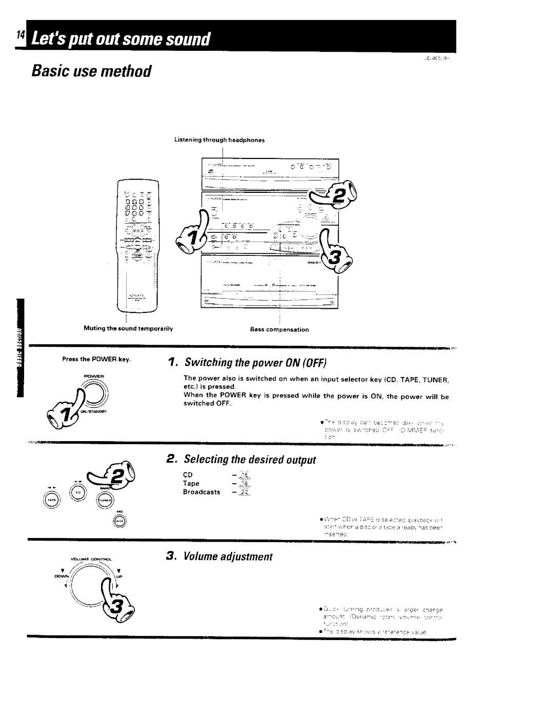 Kenwood UD-405 manual 