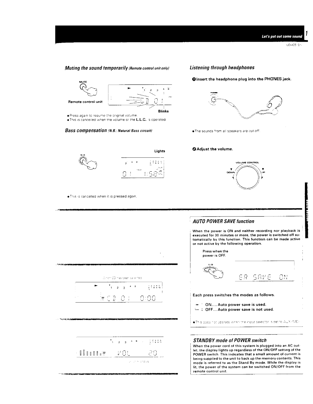 Kenwood UD-405 manual 