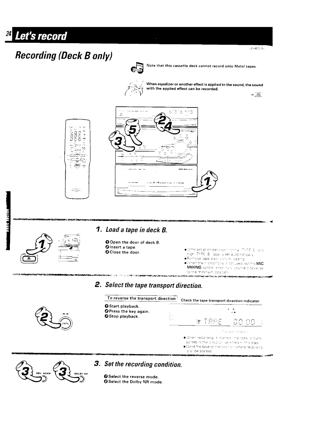 Kenwood UD-405 manual 