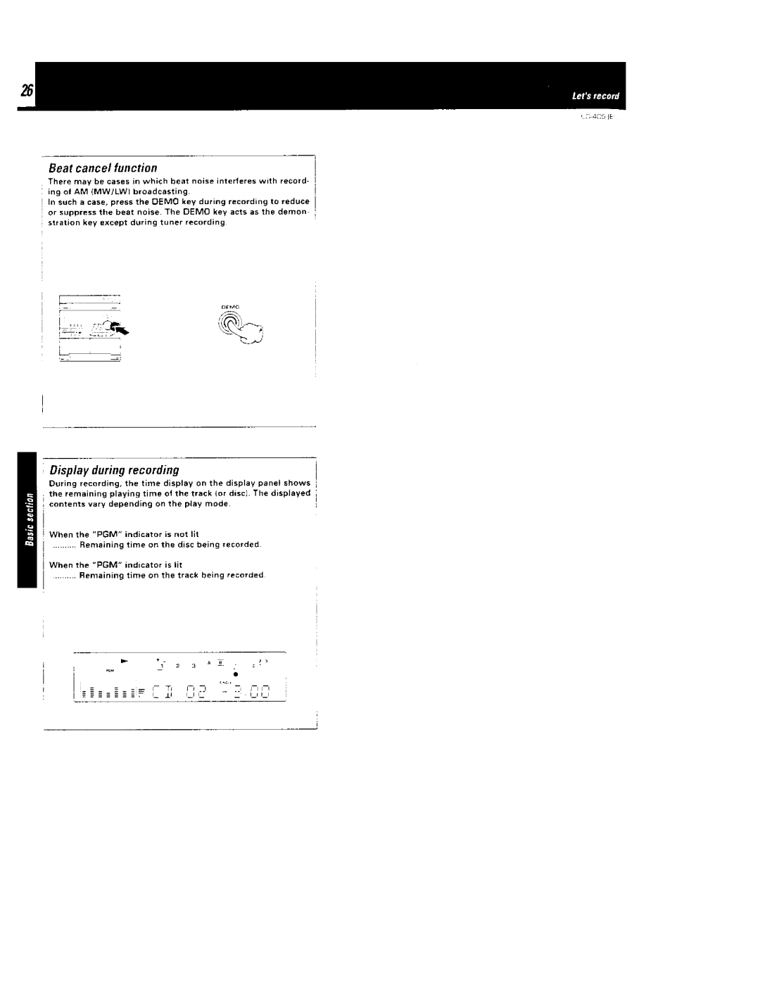 Kenwood UD-405 manual 