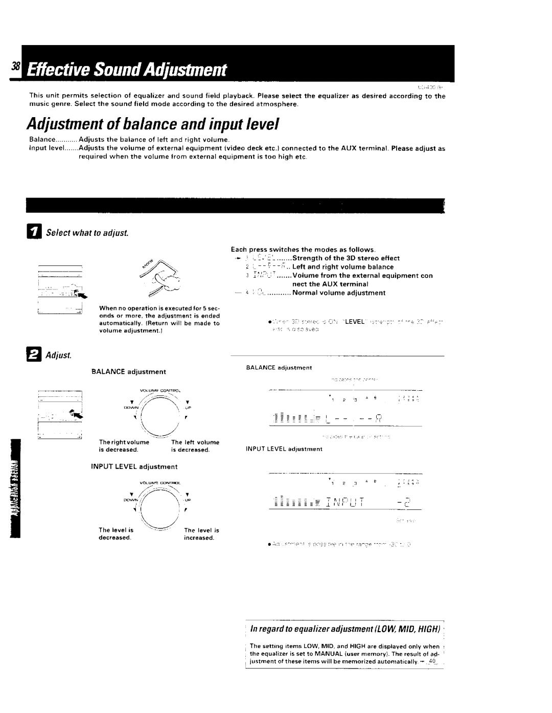 Kenwood UD-405 manual 