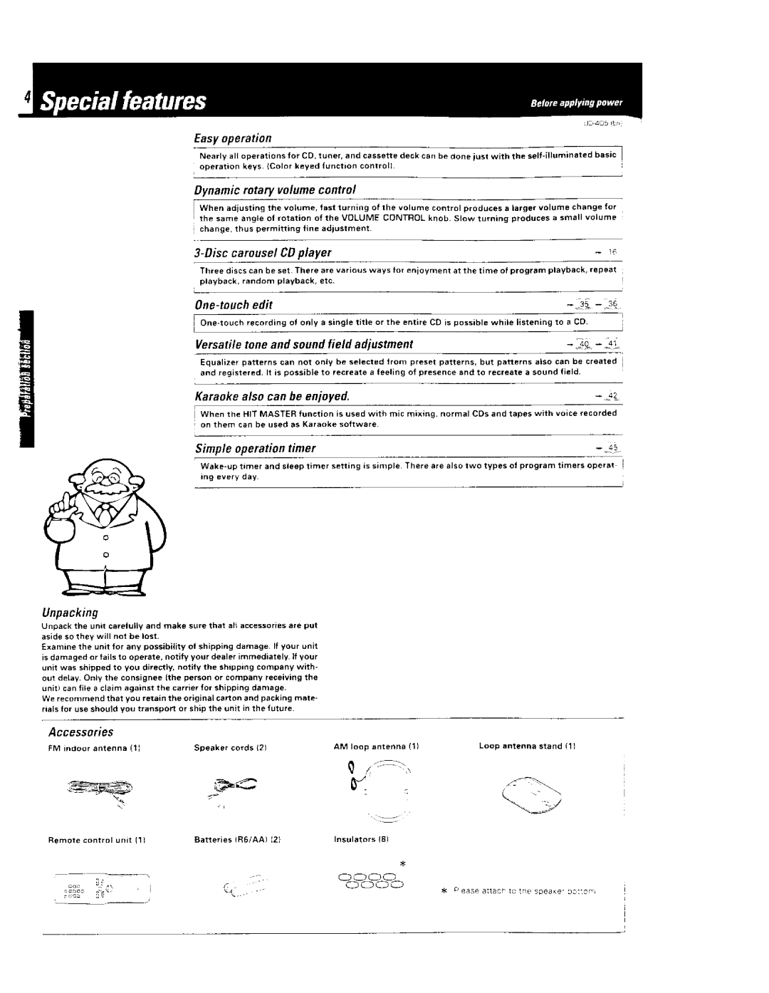 Kenwood UD-405 manual 