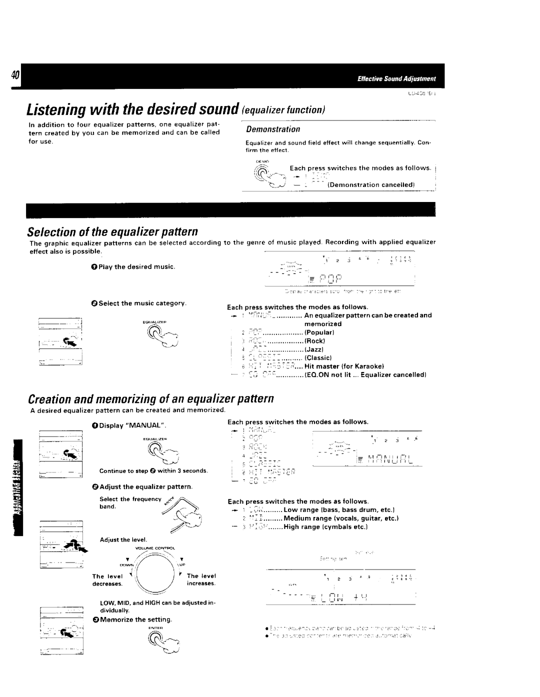 Kenwood UD-405 manual 