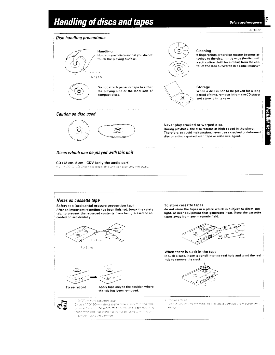 Kenwood UD-405 manual 