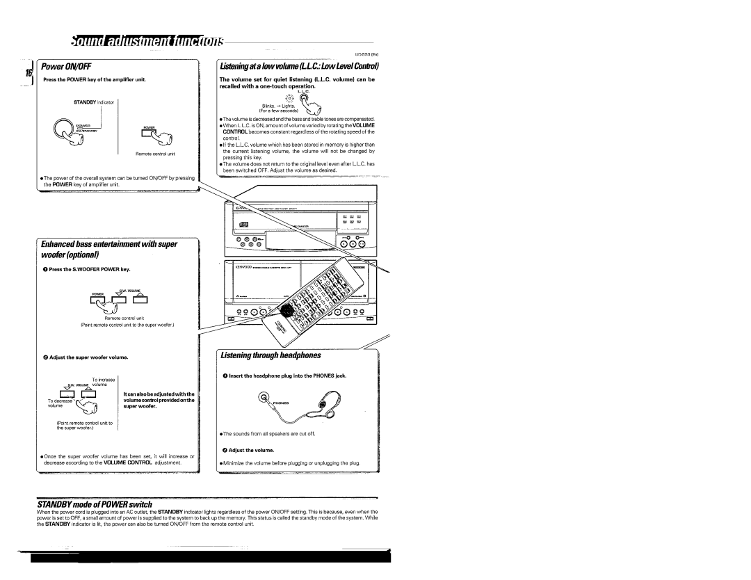 Kenwood UD-553 manual 