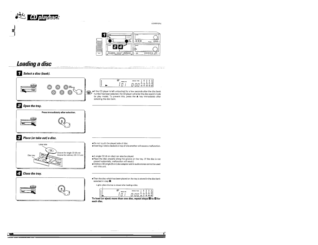 Kenwood UD-553 manual 