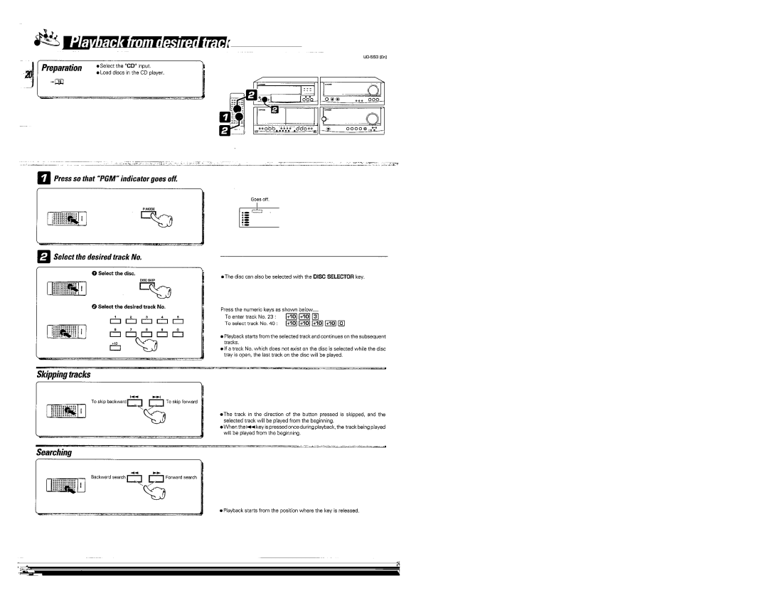 Kenwood UD-553 manual 