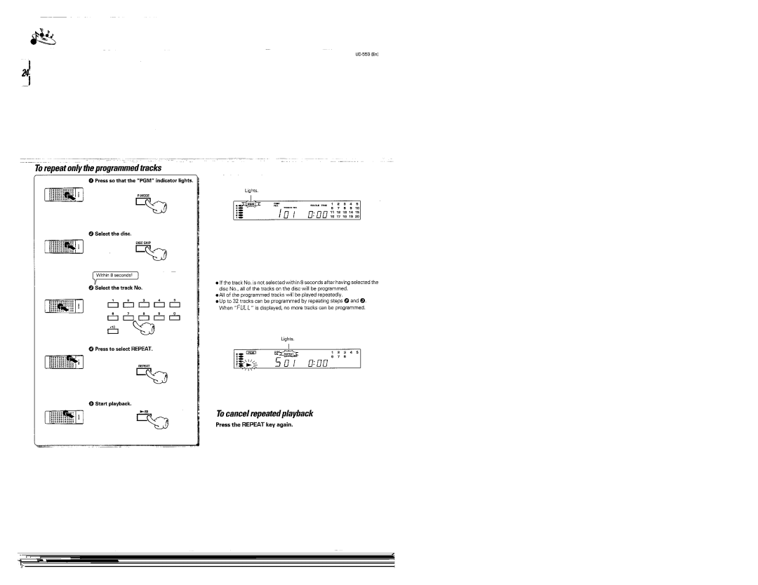 Kenwood UD-553 manual 