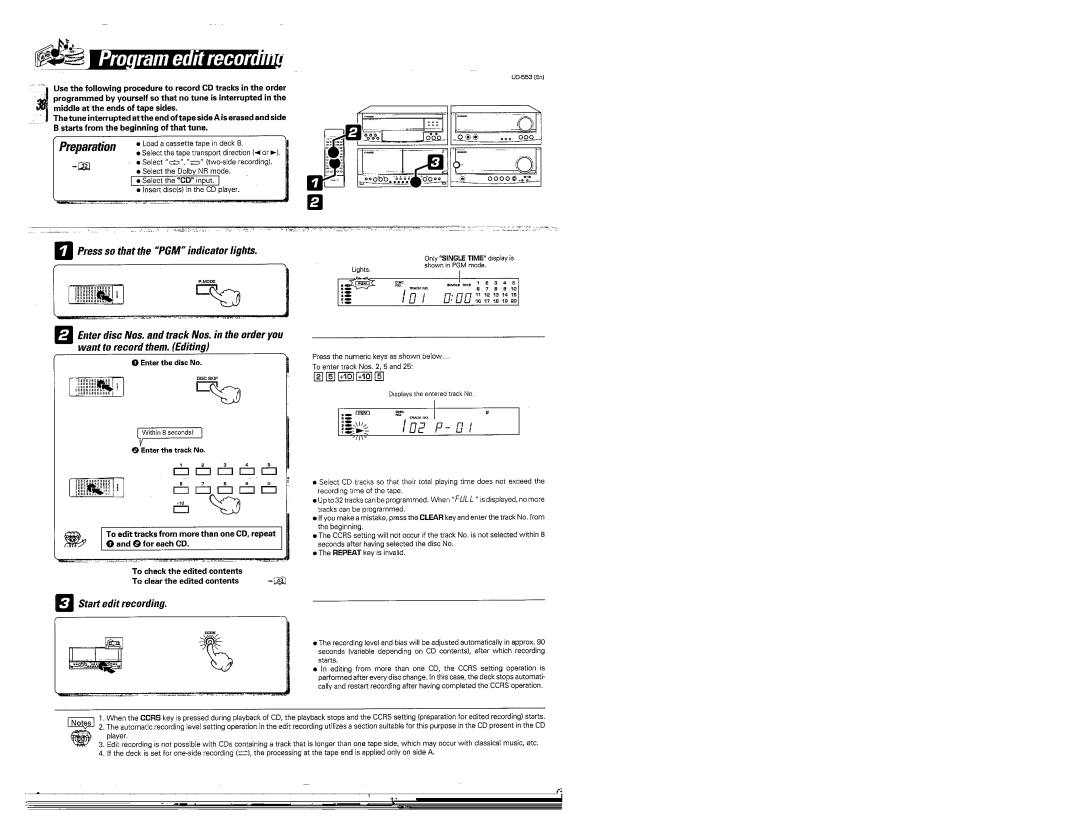 Kenwood UD-553 manual 