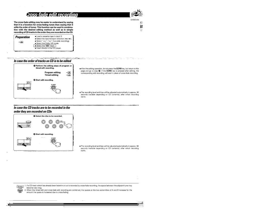 Kenwood UD-553 manual 