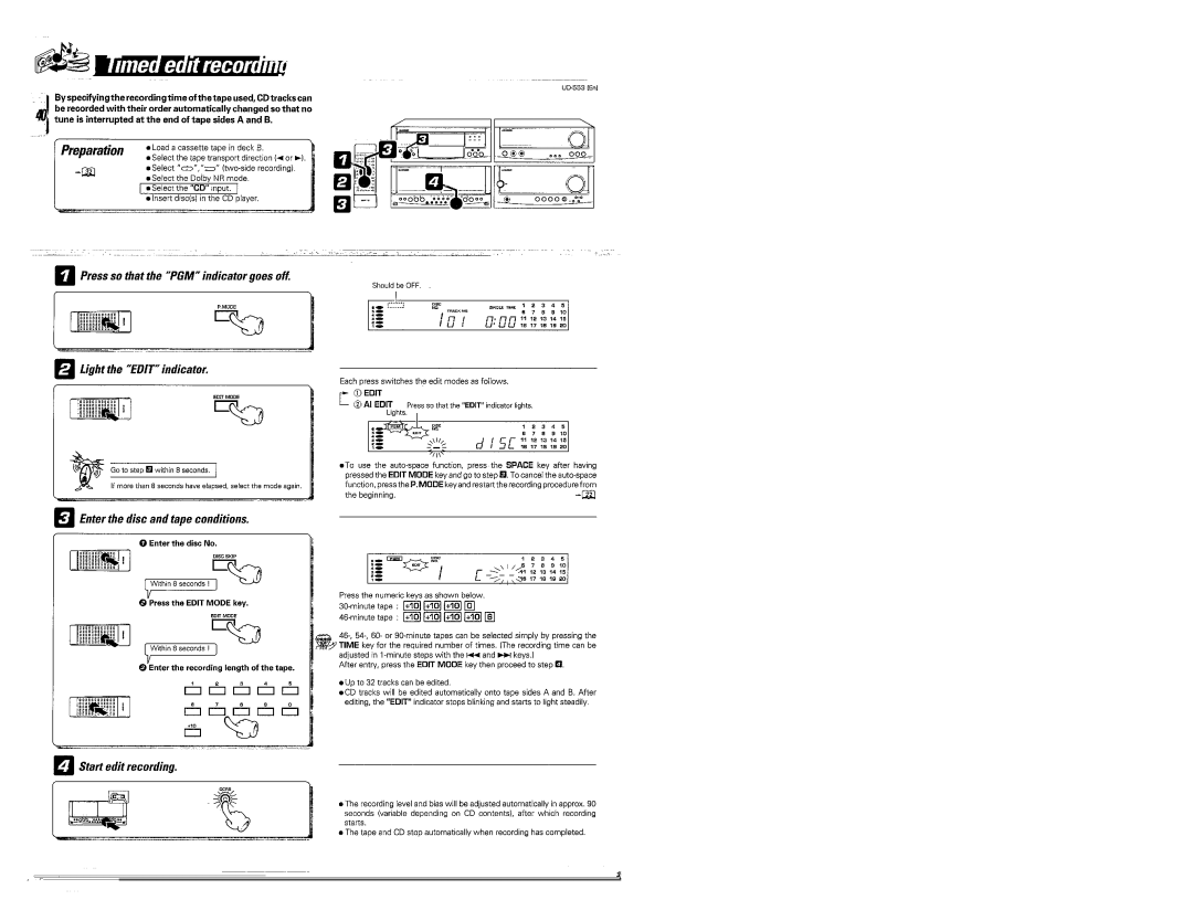 Kenwood UD-553 manual 