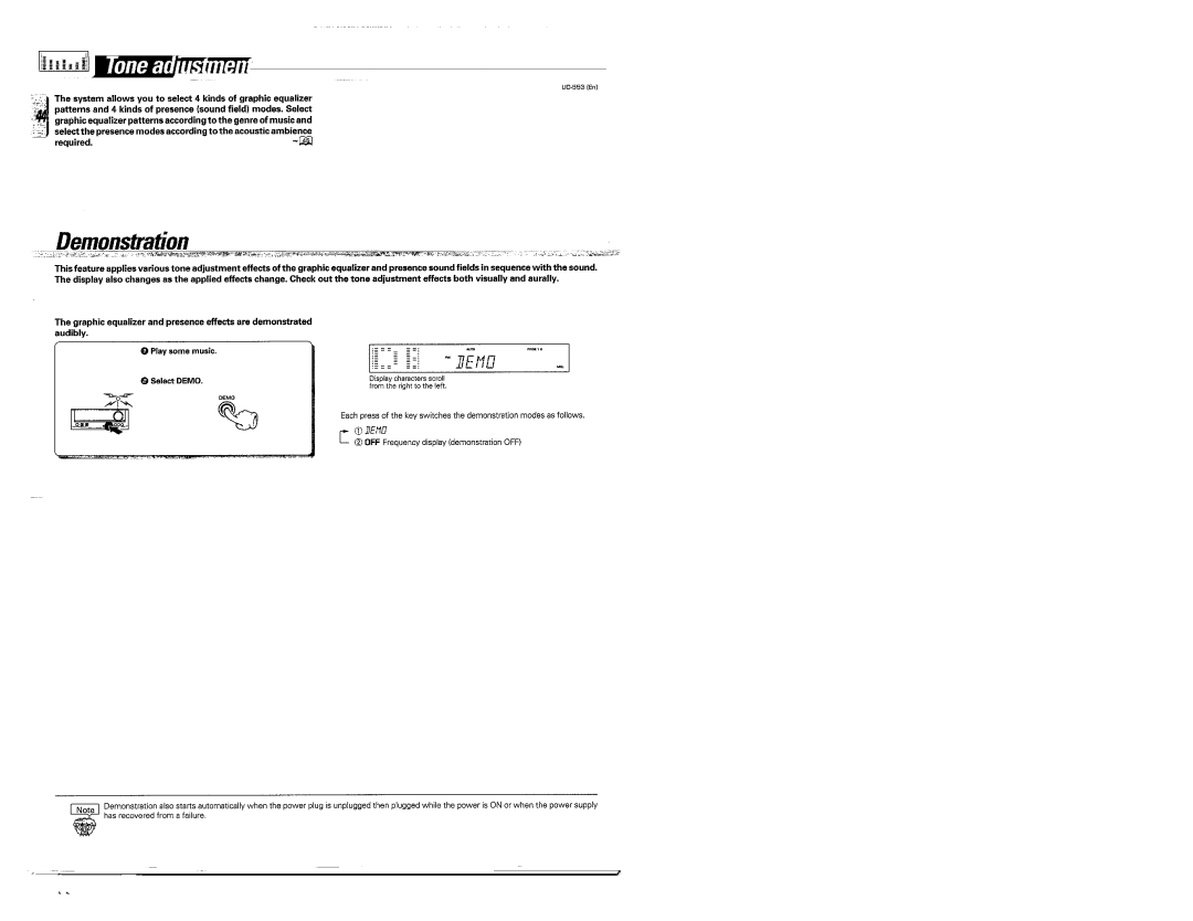 Kenwood UD-553 manual 