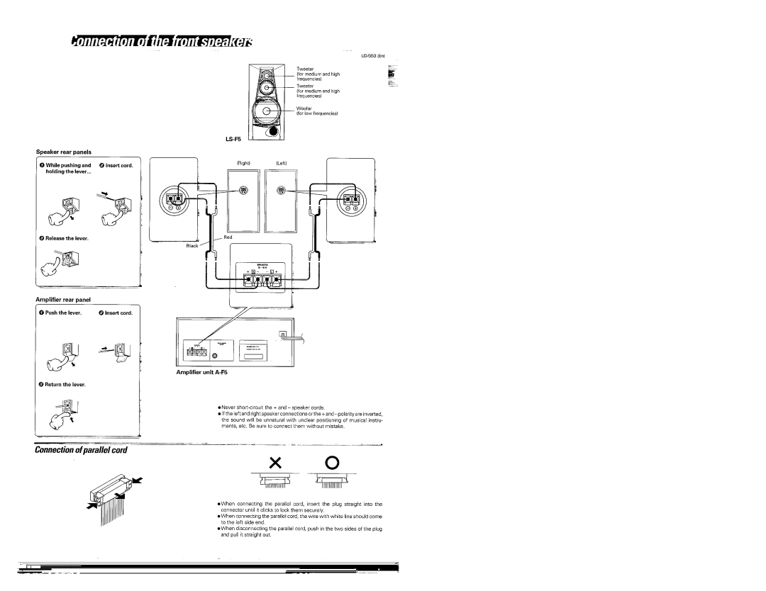 Kenwood UD-553 manual 