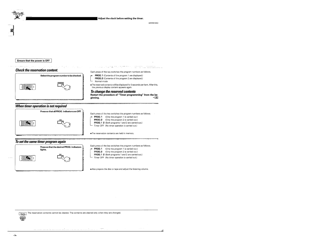 Kenwood UD-553 manual 