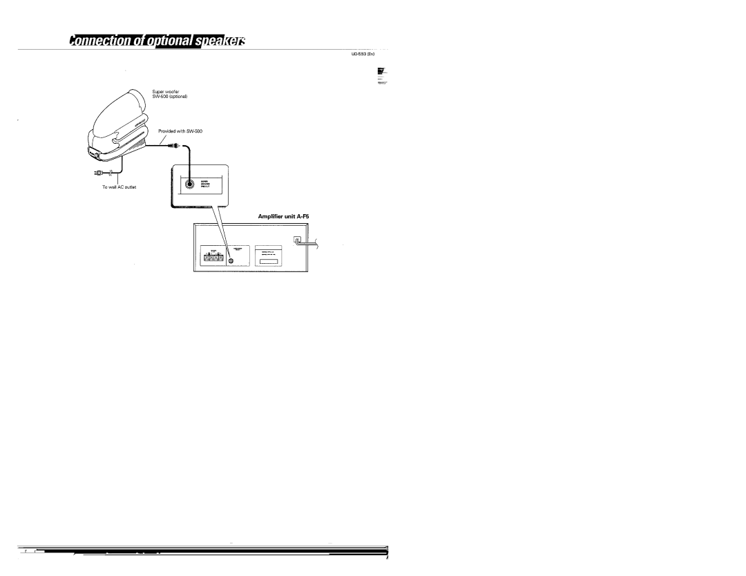 Kenwood UD-553 manual 