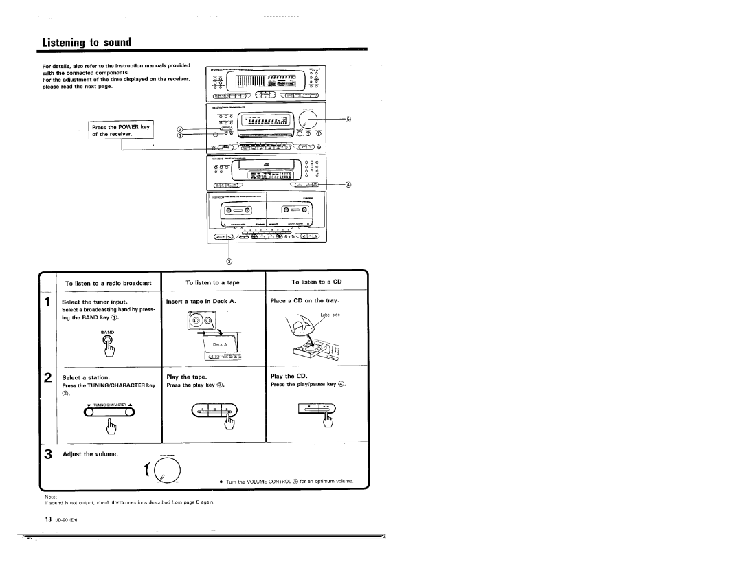 Kenwood UD-90 manual 