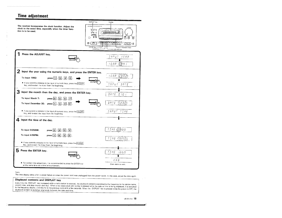 Kenwood UD-90 manual 