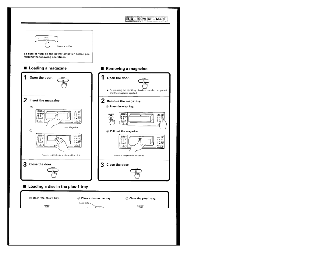 Kenwood UD-900M manual 