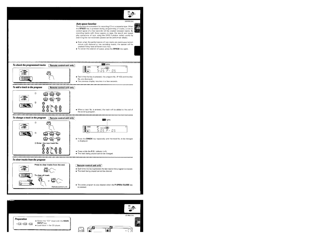 Kenwood UD-952 manual 