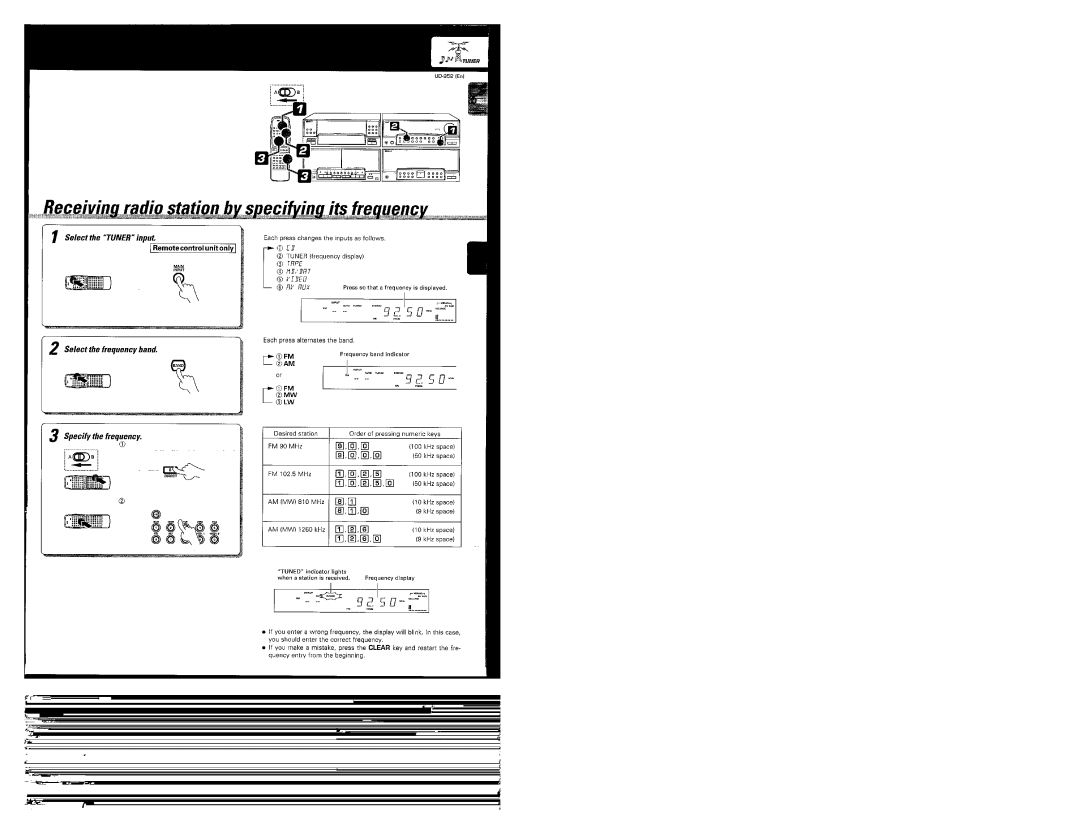 Kenwood UD-952 manual 