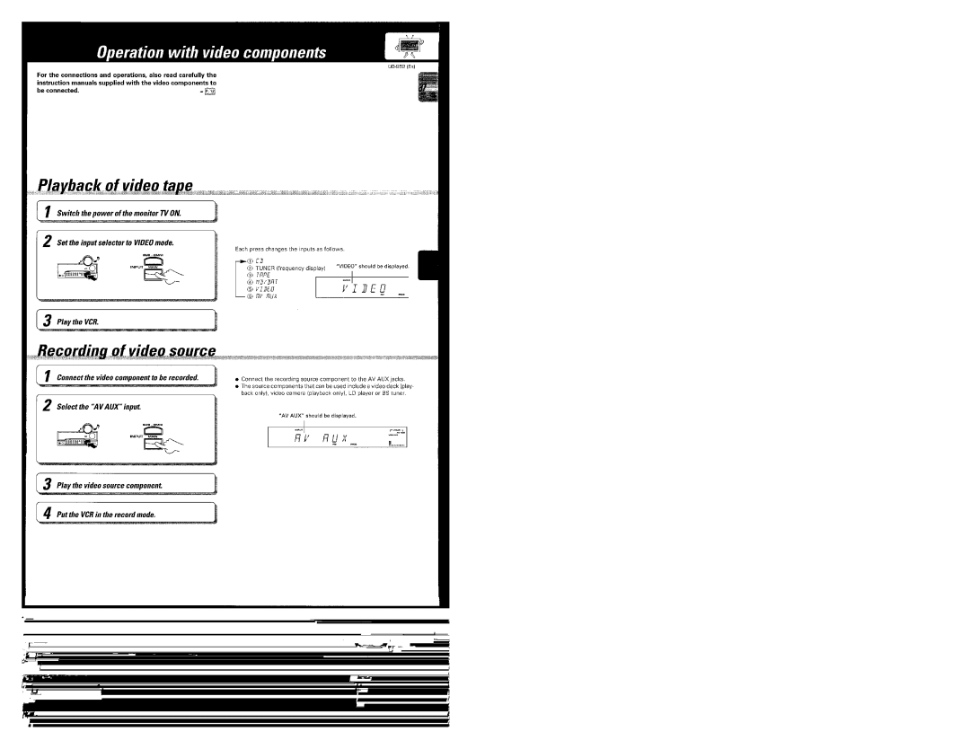 Kenwood UD-952 manual 