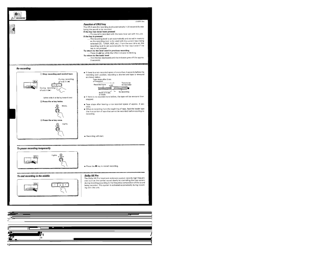 Kenwood UD-952 manual 