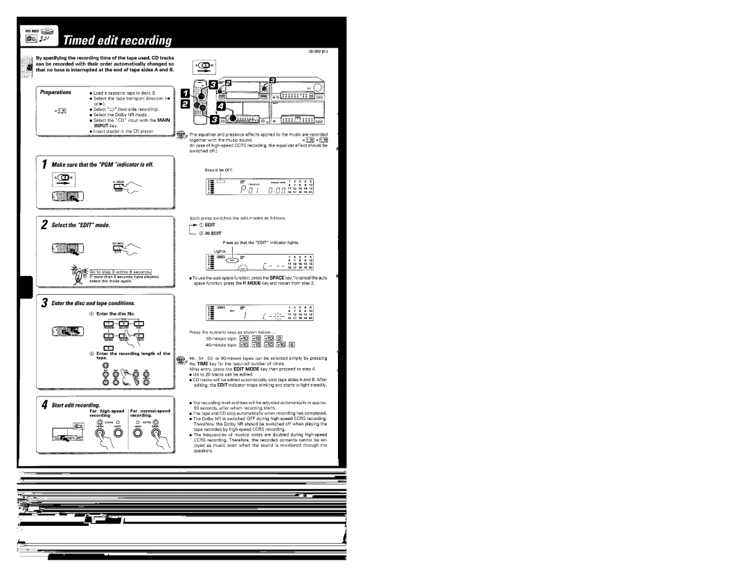 Kenwood UD-952 manual 