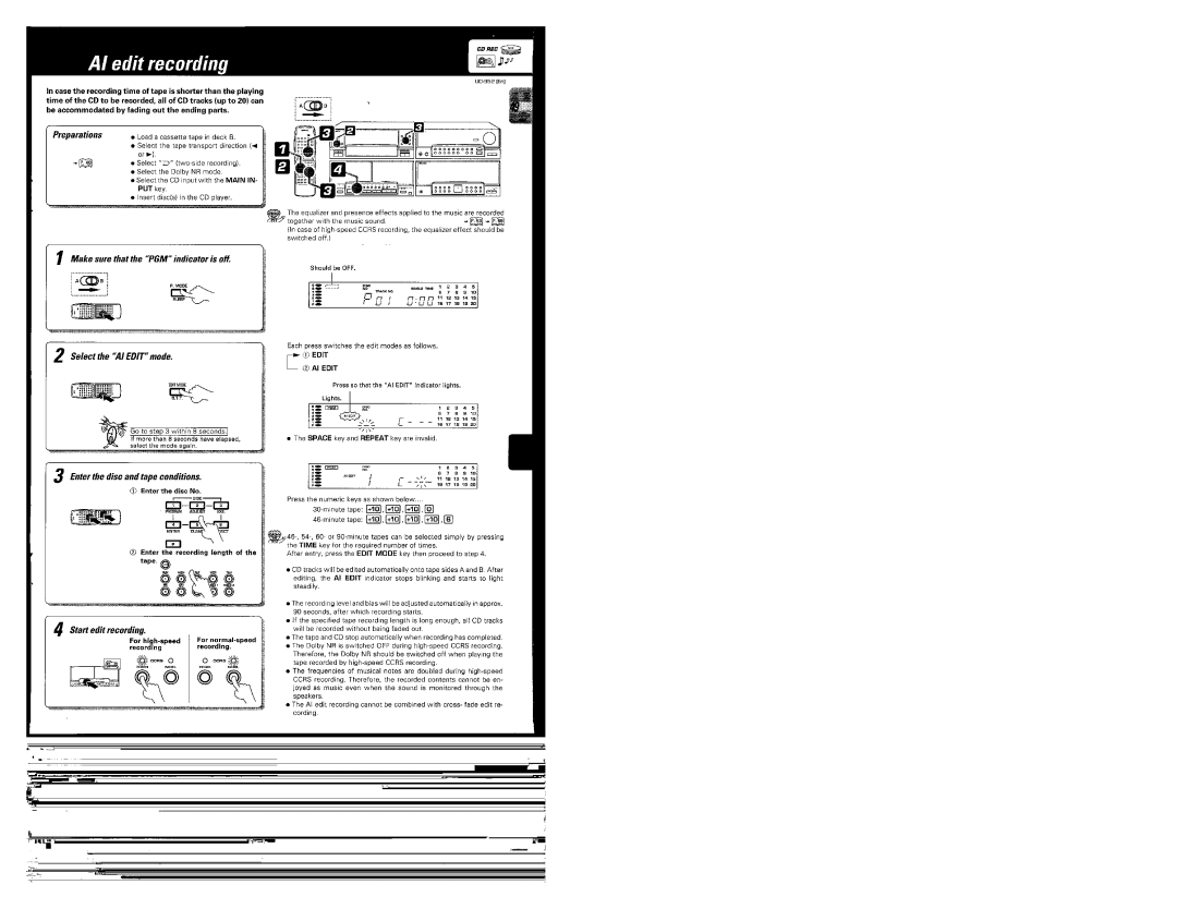 Kenwood UD-952 manual 