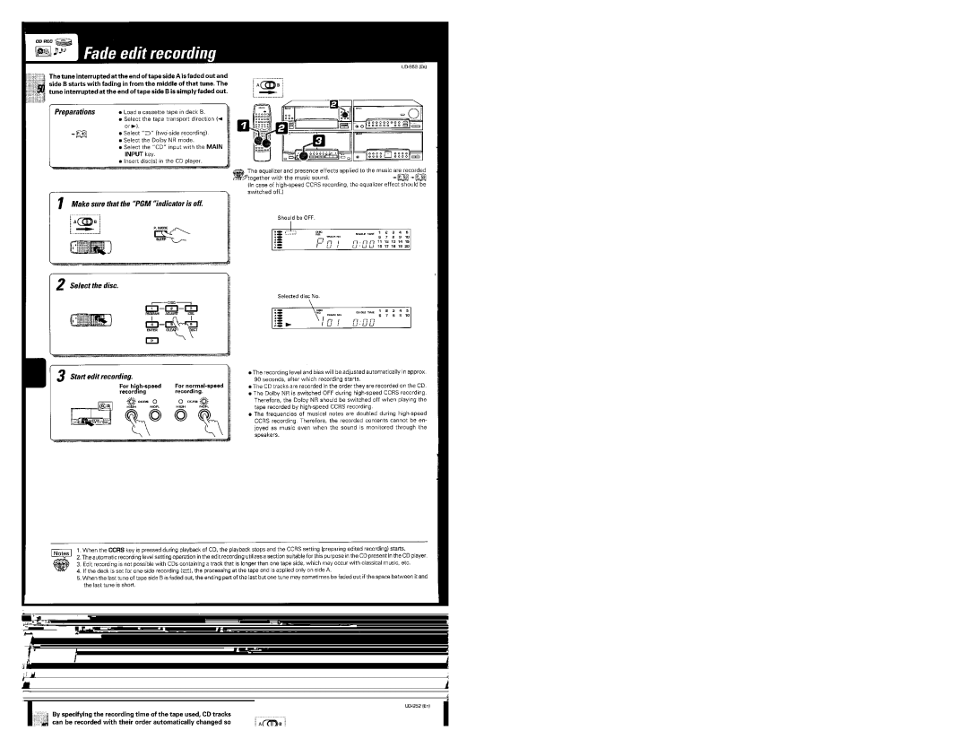 Kenwood UD-952 manual 