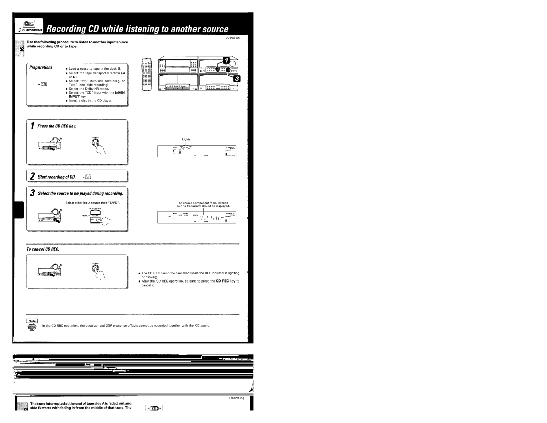 Kenwood UD-952 manual 