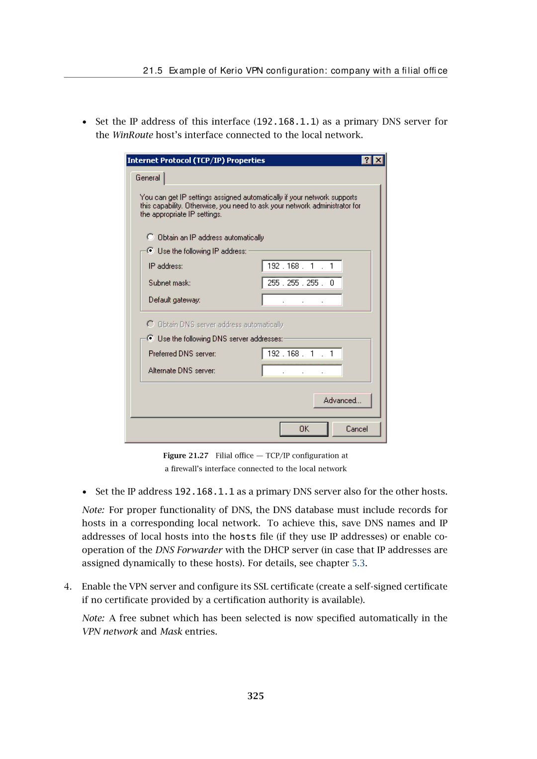 Kerio Tech Firewall6 manual 325 