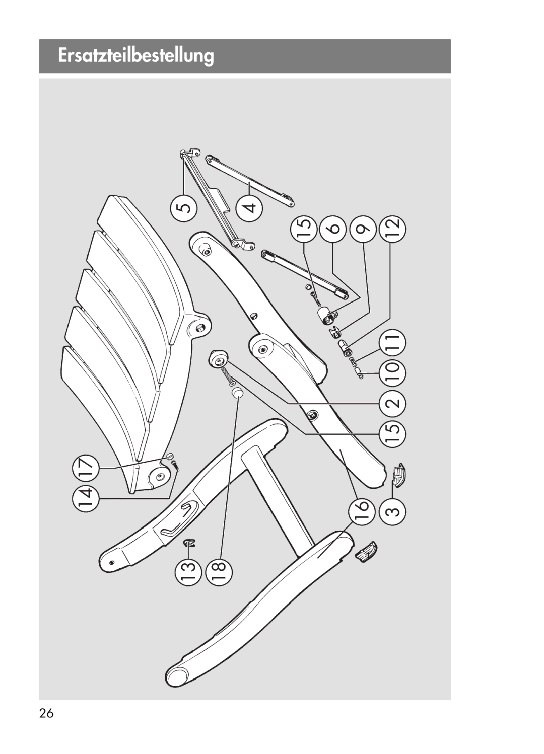 Kettler 01072-000 manual Ersatzteilbestellung 