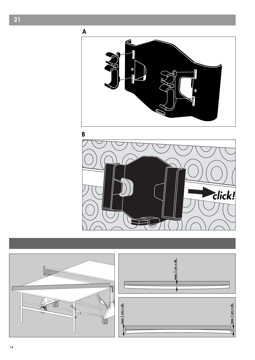 Kettler 07162-490, 07122-490 owner manual Click 