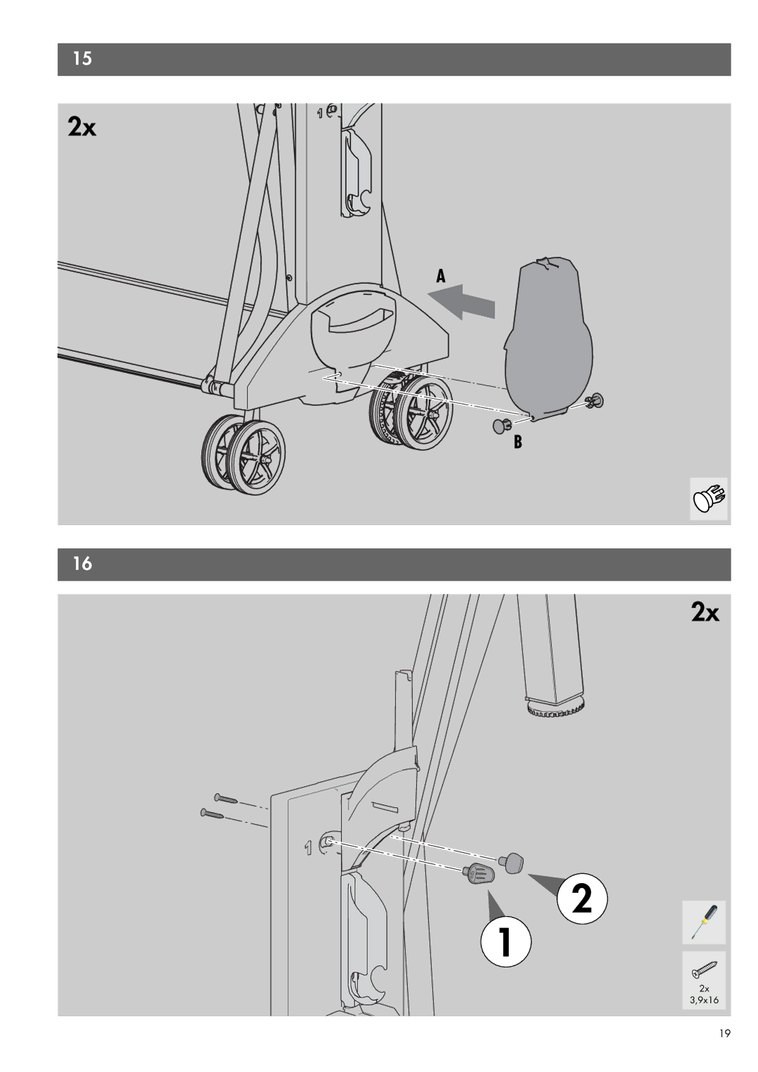 Kettler 07138-000, 07178-000 manual 9x16 