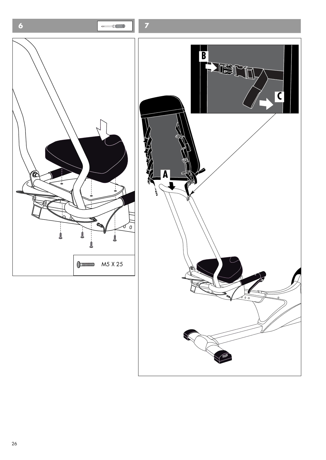 Kettler 07666-000 manual M5 X 