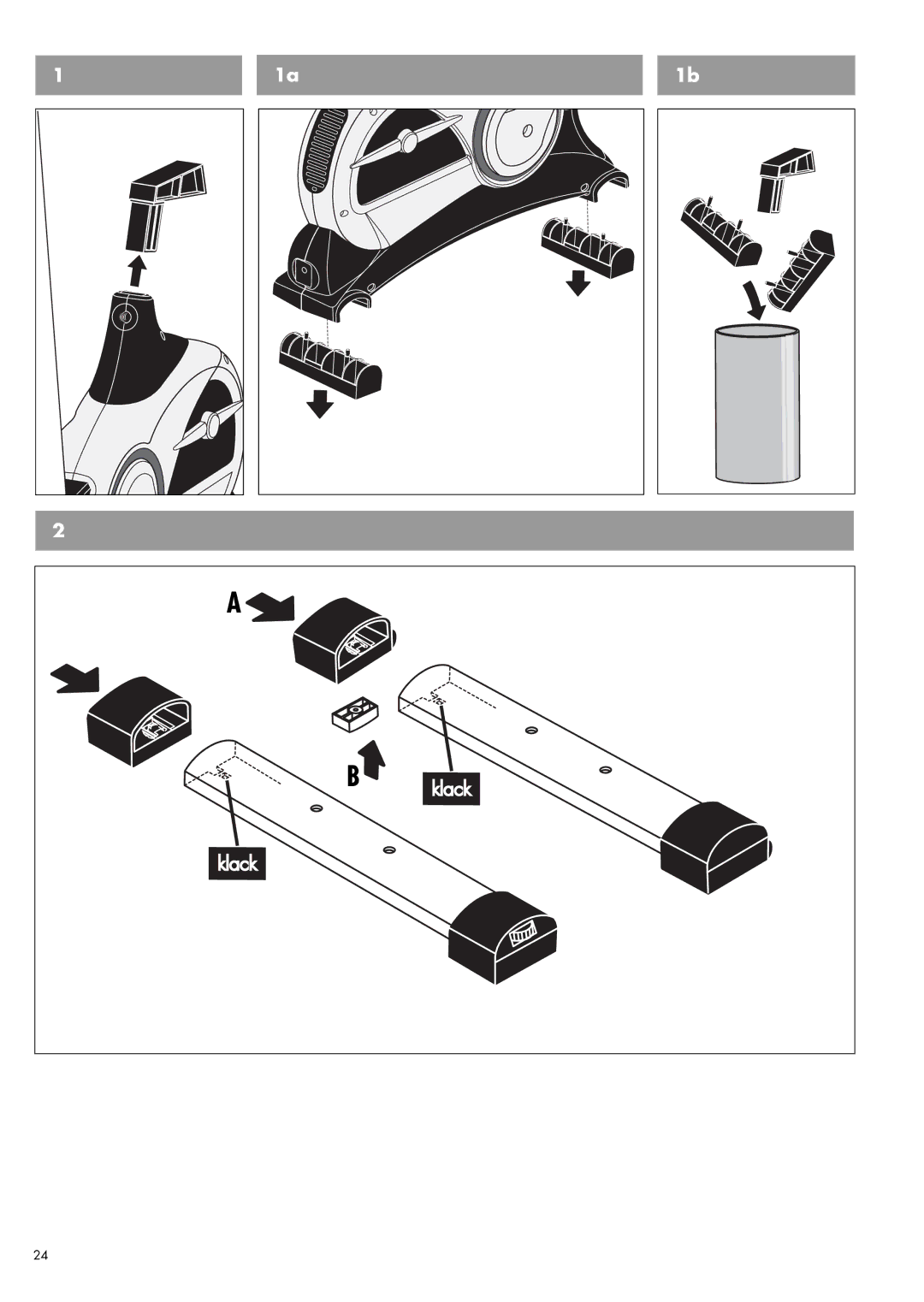 Kettler 07681-500 manual Klack 